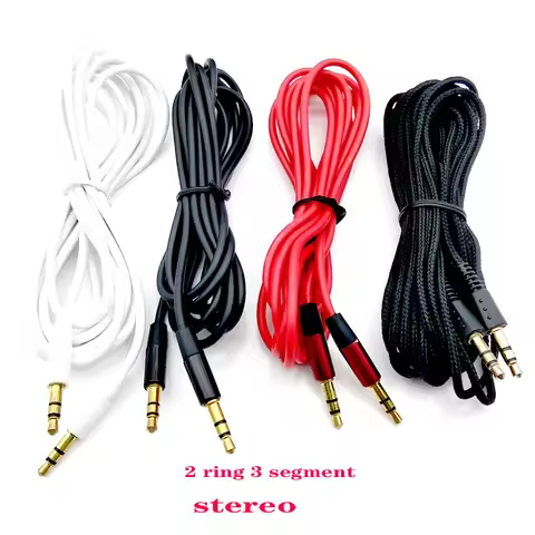 Male to Male 3.5mm Audio Aux Cable 1m 3.5mm Jack to 3.5mm Jack Car Aux Cable for iPhone Headphone Be