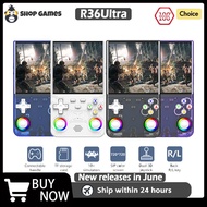 R36 Ultra 2025 Open Source R36S Video Game Console Linux System 4.0 Inch IPS Screen  Portable Pocket