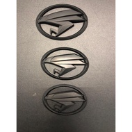 Toyota Harrier Eagle Black Chrome Emblem Logo