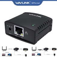 Wavlink USB 2.0 Port LPR Printer Server MFT With 10/100Mbps Ethernet Port, LAN And WIFI Printer Adap