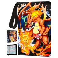 Pokémon Pokémon Card Book Storage PTCG Simplified Chinese Card Leather Zipper Collection Book Collec
