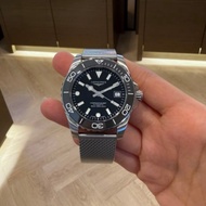 Longines HydroConquest Black Mesh Strap - 39mm