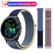 Garmin Forerunner 570 strap Nylon strap Garmin Forerunner 570 smart watch strap Sports wristband