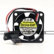 New CPU Cooler Fan 9WF0424F6D03 A90L-0001-0507#A 24V 0.076A 4cm 4020 Fanuc fan 9WF0424F6D04 A90L-000