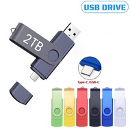 Portable OTG USB 2TB Flash Drive Type C / Micro Pen Drive 2TB USB Stick 3.0 Pendrive 2TB U Disk For PC Laptop Mobile Phone
