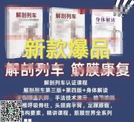 解剖列車筋膜康復身體解讀結構視頻第四版高清認證課程（配U盤）