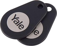 Yale Smart Door Lock Keyring (Twin Pack) - Black