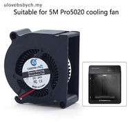 ULO For Flashforge Adventurer 5M Pro 5020 Fan 24v Fast Heat Dissipation For 5M Pro Hotend Board N