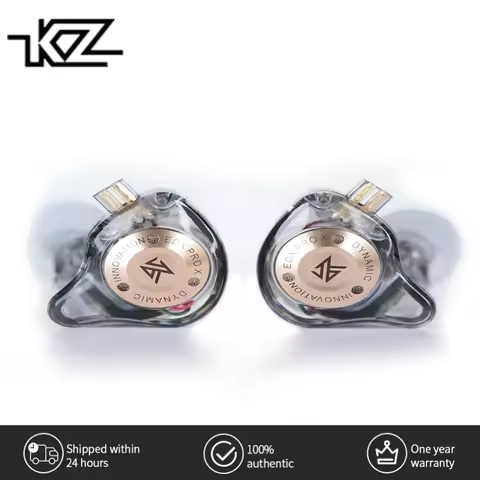 KZ EDX PRO X wired earphone stereo bass HIFI music sports microphone wired earphone earplug detachab