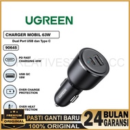 Car Charger Ugreen 36W 48W 42W 30W 130W 69W Dual Port Car Motorcycle Charger - Ugreen 10144 30780 90