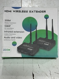 HDMI Wireless extender 200m AV sender wireless video HDMI 5.8 GHz transmitter dan receiver