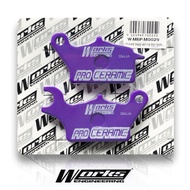 Works Engineering Brake Pad Honda RS150 W110 CX DX ALPHA110 DASH 110 125FI FUTURE (FRONT/DEPAN)