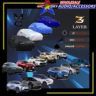 Toyota 3Layer Super-Premium YMC Carcover Protector Waterprof Dust Rain Protection Toyota CHR BZ3X BZ
