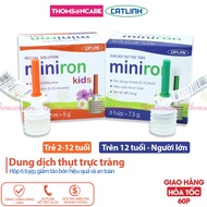 Rectal enema solution, constipation relief for Miniron kids, miniron adults, effective and safe - Bo