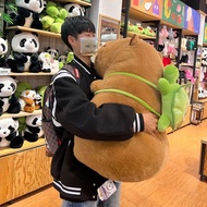 Ready Stock!! Oversized Capybara 70cm/100cm Plush Toy Doll Birthday Gift For Best Friend Girl