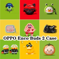 READY STOCK! Cartoon collection Pie Star &amp; Shark for OPPO Enco Buds 2 Soft Earphone Case Cover