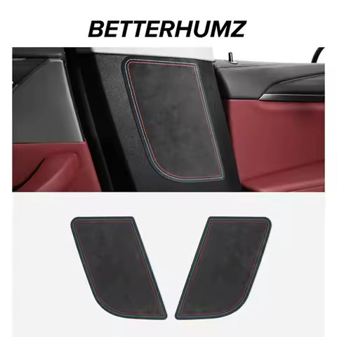 For BMW X3 G01 G08 X4 G02 2021-2024 Made of Alcantara Car Interior Center B Pillar Panel Trim Sticke