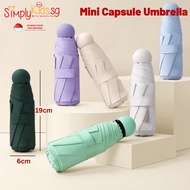 [SG SELLER] SimplyKids.SG® | Mini Umbrella / Capsule Umbrella / Anti-UV / Rain Umbrella / Lightweight Umbrella / Pocket Umbrella / Foldable Umbrella - SG READY STOCK, FAST SHIPPING!