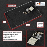 Acrylic Base Experimental Platform Plate for Arduino UNO R3 R4 Wemos Nano ESP32