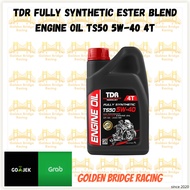 MESIN Engine Oil TDR Fully Synthetic Ester Blend Engine Oil TS50 5W-40 10W-40 4T NMAX AEROX XMAX SAT