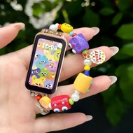 Little Monster Colorful Dopamine Strap For Huawei Band 11 Strap Huawei band 11 pro Strap Plastic Hua