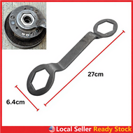 39mm x 41mm CVT Scooter Auto Clutch Box Socket Clutch Nut Wrench Pulley Spanner Tool Opener Double S