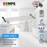 EURO Bathroom Wall Towel Shelf Bathroom Towel Rack 600MM