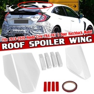 New Car Rear Roof Spoiler Wing Spoiler Cover For Honda For Civic FK4 FK7 5Dr Hatchback 2016 2017 201