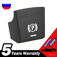 U2B8 Electronic Handbrake P Button AUTO Panel Plastic Black Cap Switch 61312822518 For BMW 5/7/X3/X4