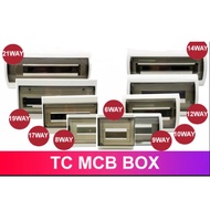 6 way | 8way | 10way| 12way | 14way | 17way | 21way AND 26way PVC MCB Box / Consumer PVC Box / DB Bo