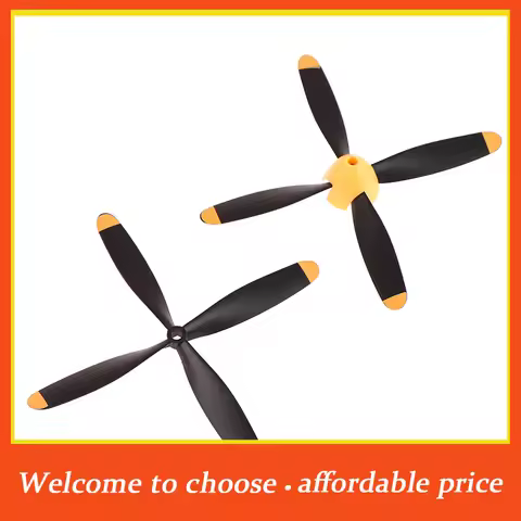 **1pc new Volantex RC 4 Blades Propeller For 761-5 P-51D 761-8 F4U 761-9 T28 761-11 BF109 761-12 Spi