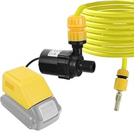 Cordless Brushless Water Transfer Pump Compatible with DeWalt 20V Max Battery, 317GPH High Flow, 9m 
