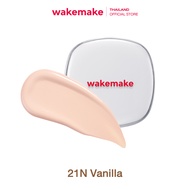 Wakemake Official | Seamless Wear Cushion SPF50 PA+++ คุชชั่น รองพื้น ผิวไม่อุดตัน (ตลับจริง + รีฟิล