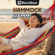Rainbow Swing Outdoor Canvas Hammock Camping Portable Buaian Gantung Tidur Relax Chair Hanging Bed