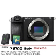 Sony a6700 Mirrorless Camera ( 6700 Body / 6700L 16-50mm / 6700M 18-135mm lens )