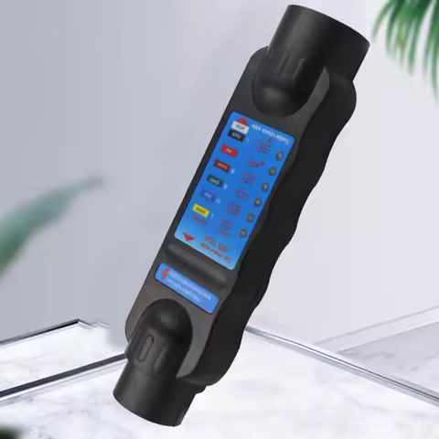 Wiring Circuit Tester Connector 12V Trailer Plug Socket Tester 7-Pin Wiring Circuit Light Test Tool 
