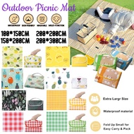 **READY STOCK** Waterproof 300x200cm Outdoor Picnic Mat Oxford Foldable Camping Mat Easy Carry Tikar