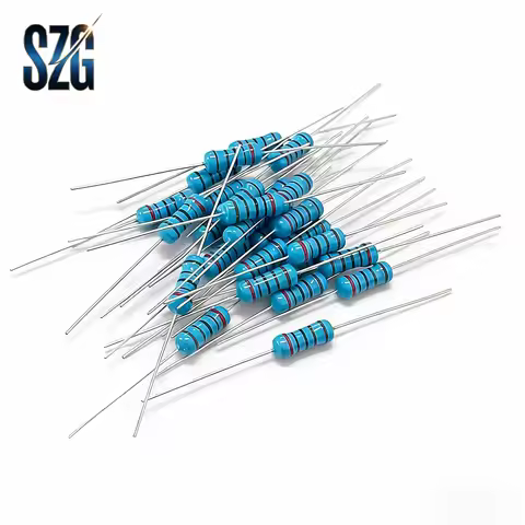 20Pcs/Lot 2W Carbon film Resistance 0R~10M 1% Metal film Resistor 1R 12R 220R 1K 22K 200K 2M 4.7M 5.