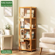 Display Storage Shelf with Door