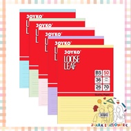 JOYKO B5 Binder Note Refill Paper 50 Sheets 70 Gsm 26 Holes Pastel Color