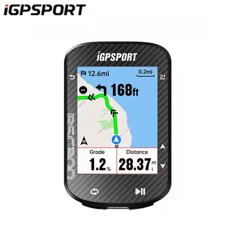 iGPSPORT BSC300T Bicycle Computer Color Touchscreen Deviation Warning Road Cycling Map Navigation Sm