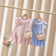 连衣裙dress女童连衣裙2025夏季新款韩版洋气宝宝可爱网纱裙子公主裙外贸批发新款26.7.28