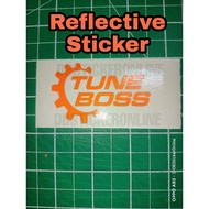 TUNE B0SS Reflective Sticker