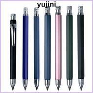 YUJINI Mechanical Pencil, Metal 2B/4B/6B/8B/10B Pencil Refill Automatic Pencil, Drawing Writing Tool