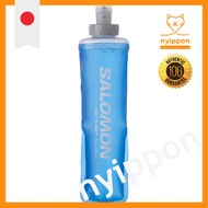 SALOMON Soft Flask Hydration Bottle - Collapsible Portable Water Bottle 250ml/8oz Size S - CLEAR BLU