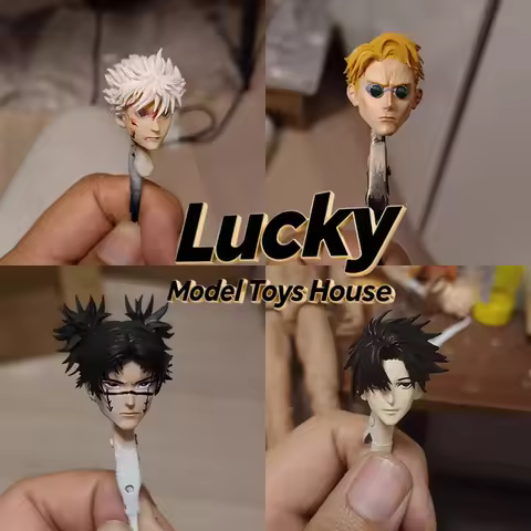 15 Days 1/12 Blood Gojo Head Choso Yuta Nanami Kento Anime Male Delicate Painted Head Sculpt For 6" 
