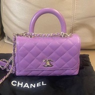 Chanel Coco Handle Mini (Purple)