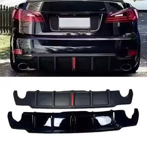 For Lexus IS250 300 350 2006-2012 Car Rear Bumper Spoiler Lip Diffuser Modification Part Bumper Guar