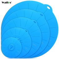 WALFOS ฝาครอบหม้อซิลิโคนมัลติฟังก์ชั่น 5 ชิ้น / ชุด
