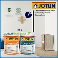 20L Jotun Essence Cover Plus -Sheen/ Matt (cat dinding cement dalam rumah) - Warna Putih sahaja